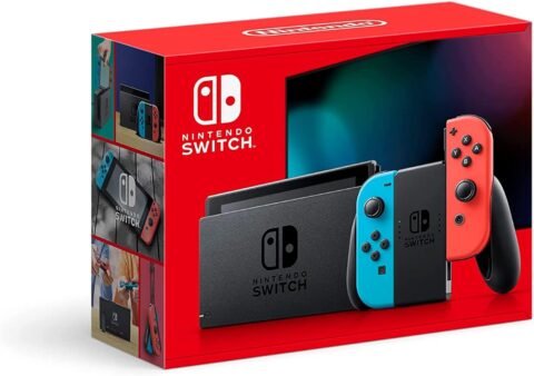 Nintendo Switch Games Console with Joy-Con Controllers