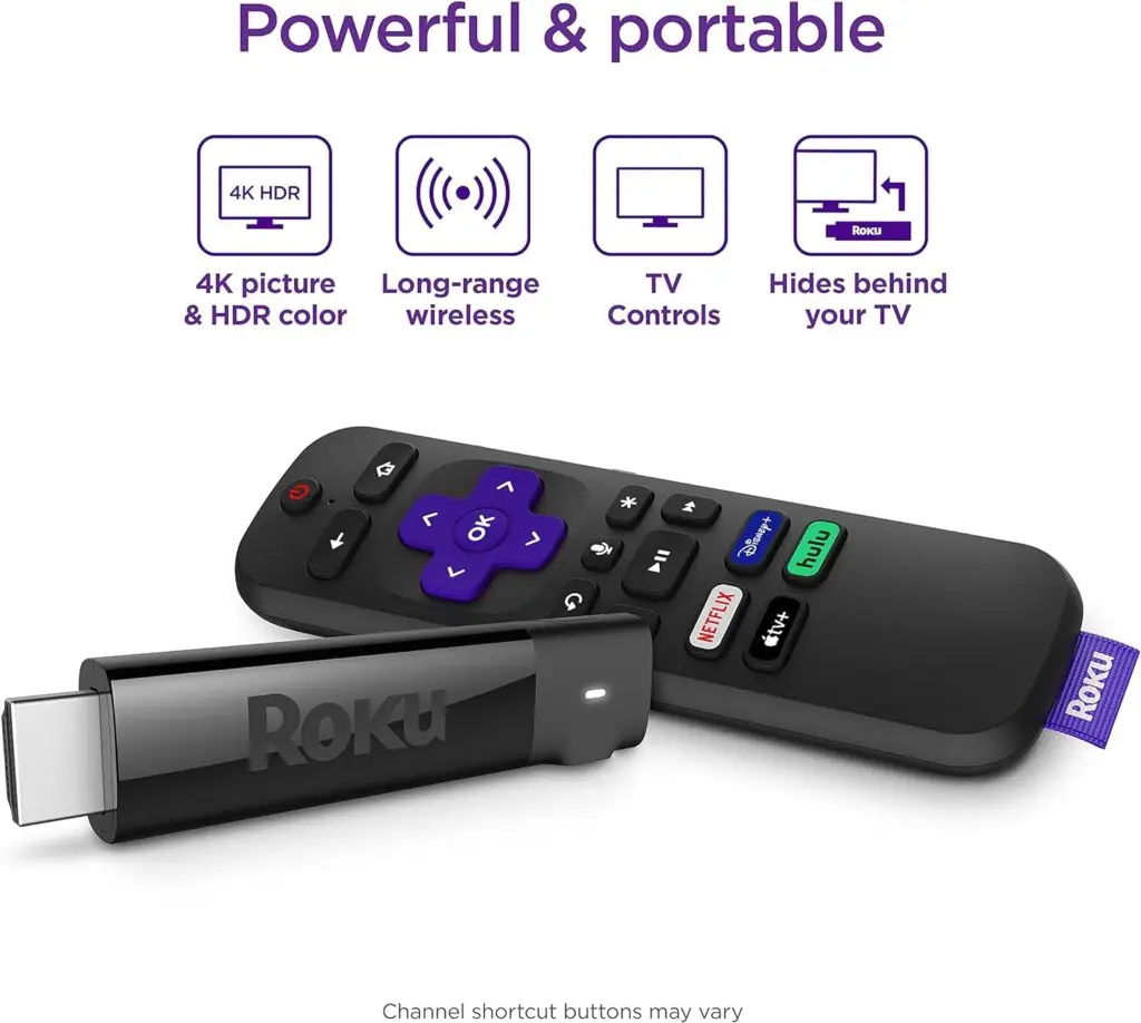 Roku Streaming Stick+ with Voice Remote control