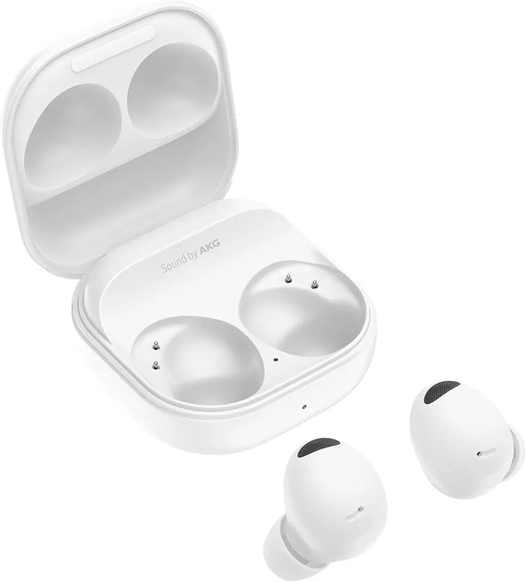 Samsung Galaxy Buds Pro review - close-up of earbuds